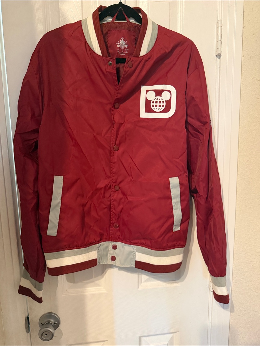 Walt Disney World Red Bomber Jacket
